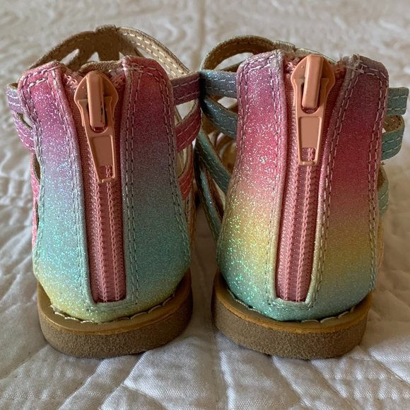 πβ€οΈHPβ€οΈπ CYNTHIA ROWLEY Little Girl's Sandals, Multicolor, Size: 6 - Picture 4 of 5